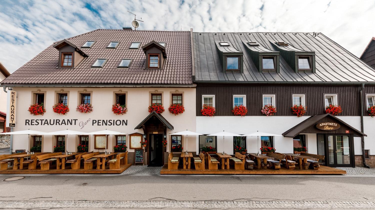 Penzion A Apartmany Daro Boží Dar Eksteriør billede