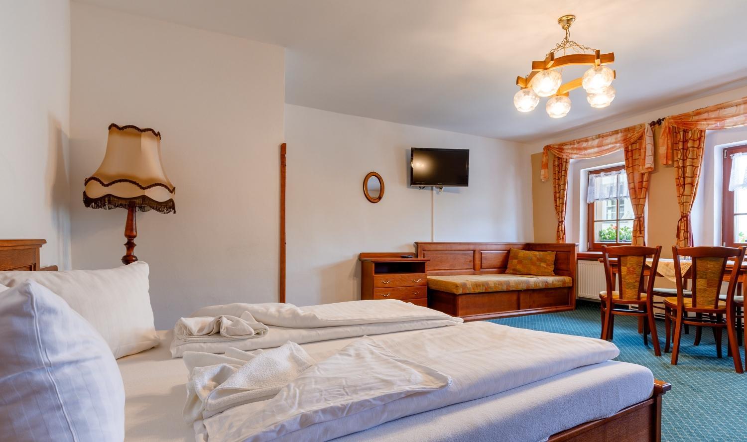Penzion A Apartmany Daro Boží Dar Eksteriør billede
